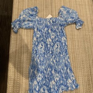 NWT faithful the brand blue dress size XS